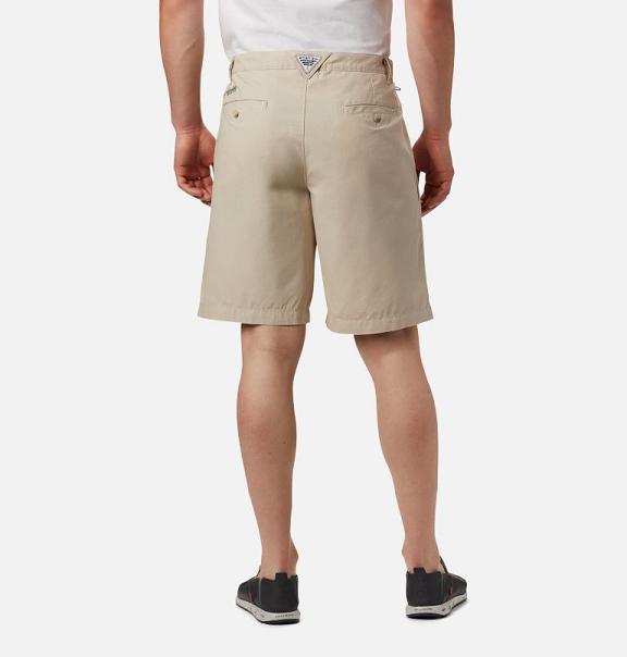 Columbia PFG Bonehead II Shorts Khaki For Men's NZ34178 New Zealand